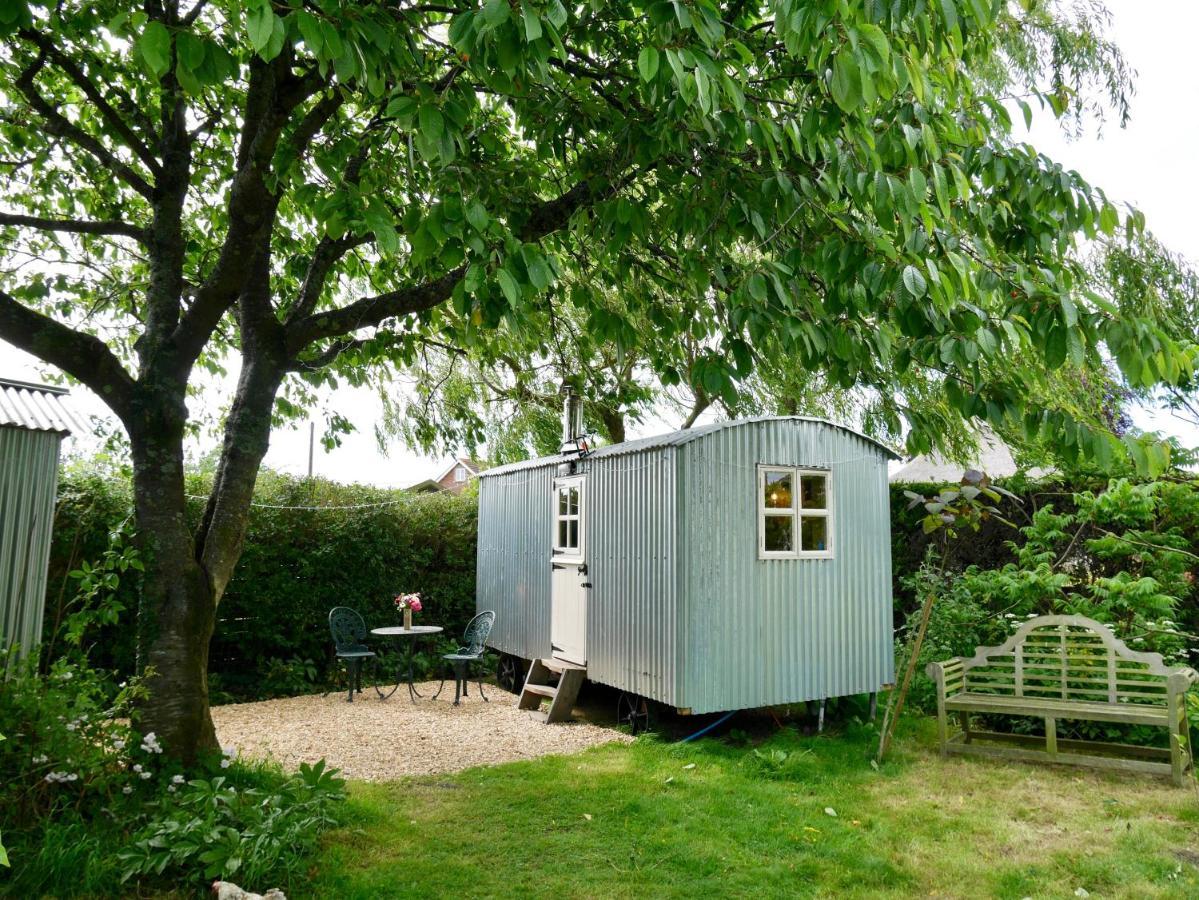 The Wayside Shepherd Hut Beaulieu Exterior foto